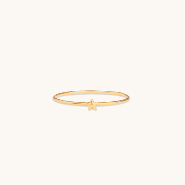 Star Mini Ring Gold