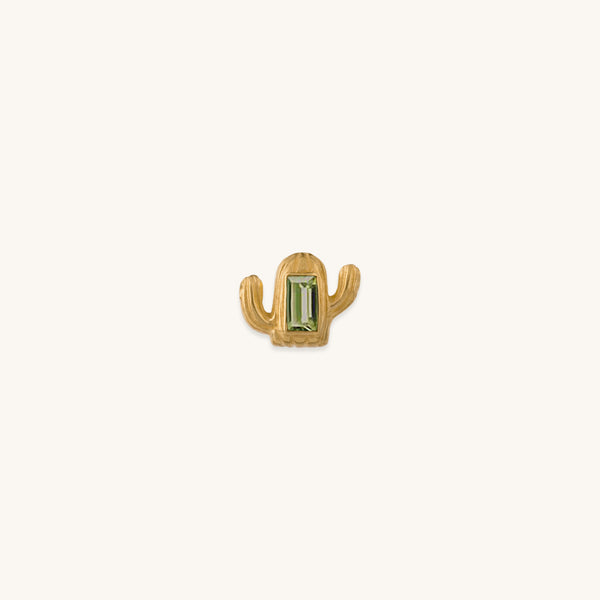 Cactus Earring Gold